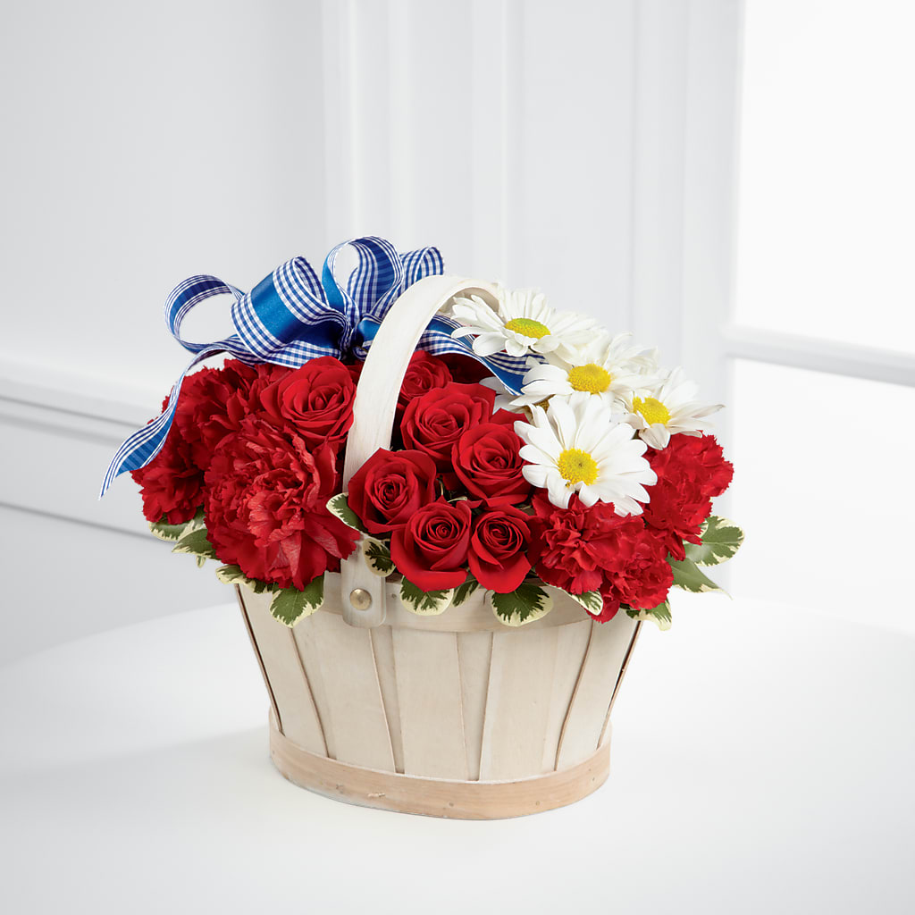 Justice Basket – J ALEXANDER'S FLORIST, Jackson MI