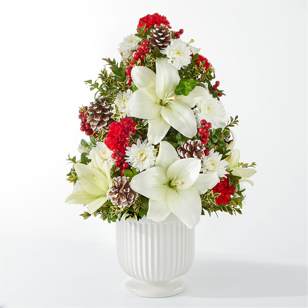 Festive Moments Tree – J ALEXANDER'S FLORIST, Jackson MI