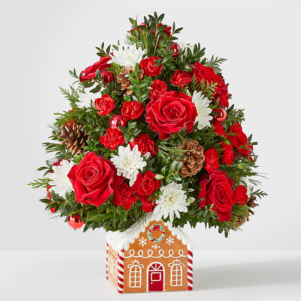 Spiced Gingerbread Tree – J ALEXANDER'S FLORIST, Jackson MI
