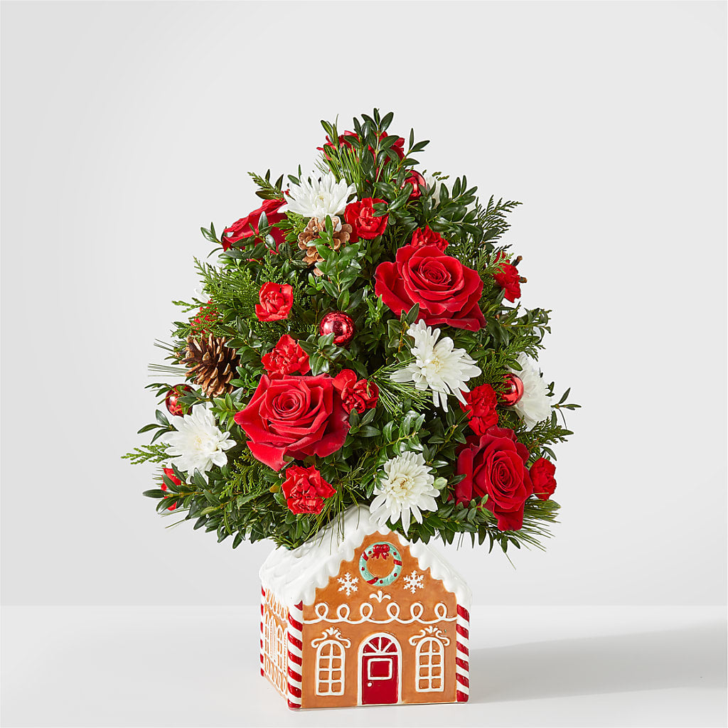 Spiced Gingerbread Tree – J ALEXANDER'S FLORIST, Jackson MI