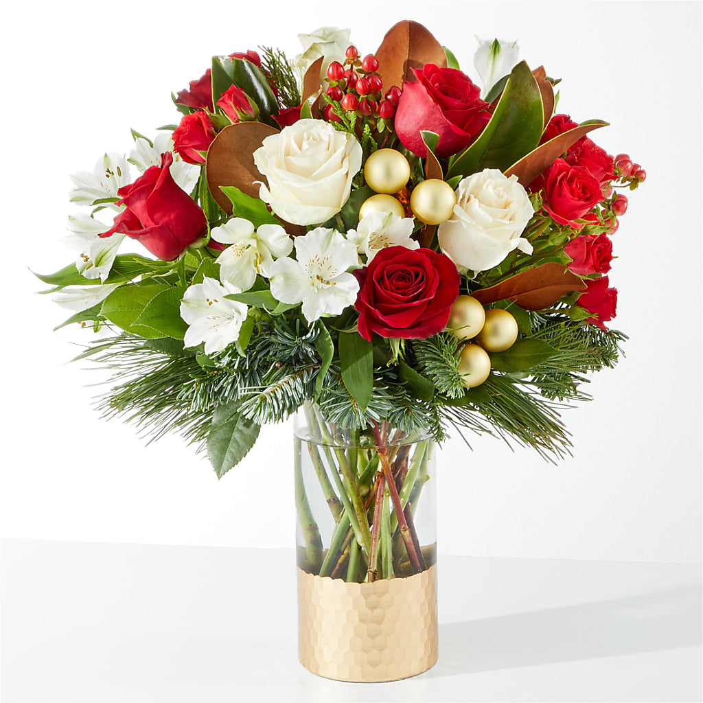 Joy & Jolly Bouquet – J ALEXANDER'S FLORIST, Jackson MI