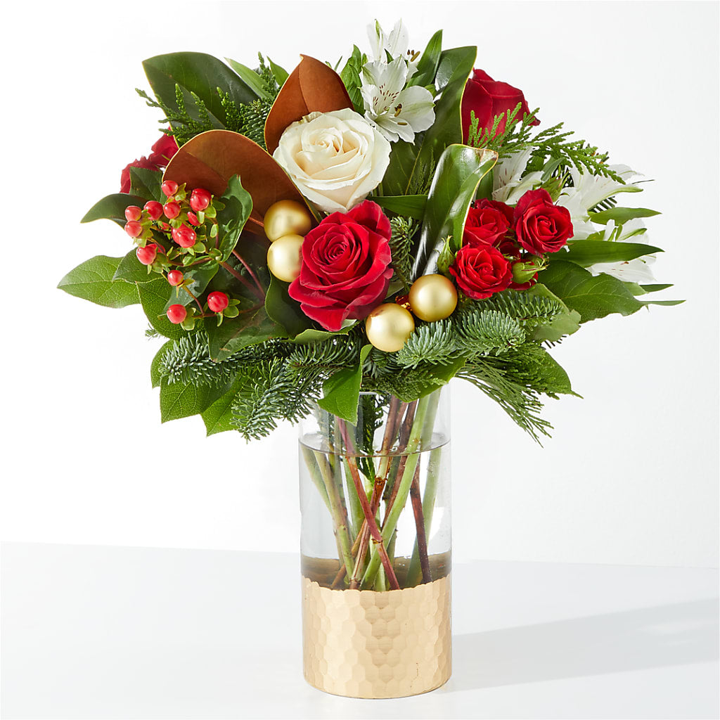 Joy & Jolly Bouquet – J ALEXANDER'S FLORIST, Jackson MI