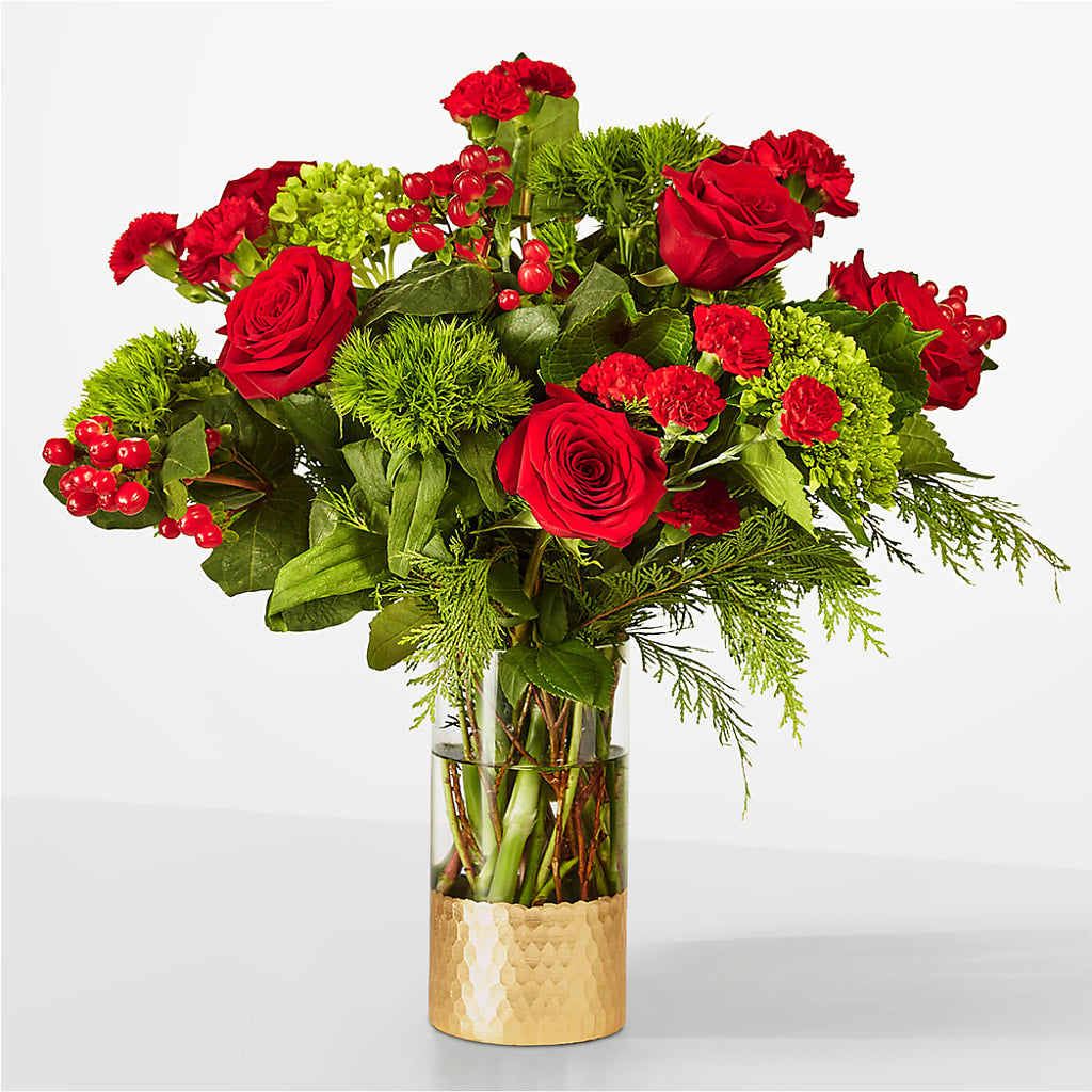Plaid Throw Bouquet – J ALEXANDER'S FLORIST, Jackson MI