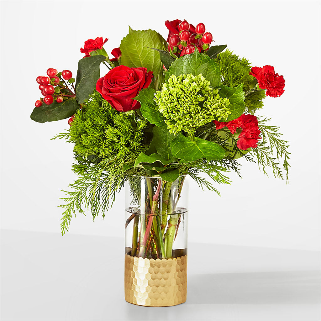 Plaid Throw Bouquet – J ALEXANDER'S FLORIST, Jackson MI