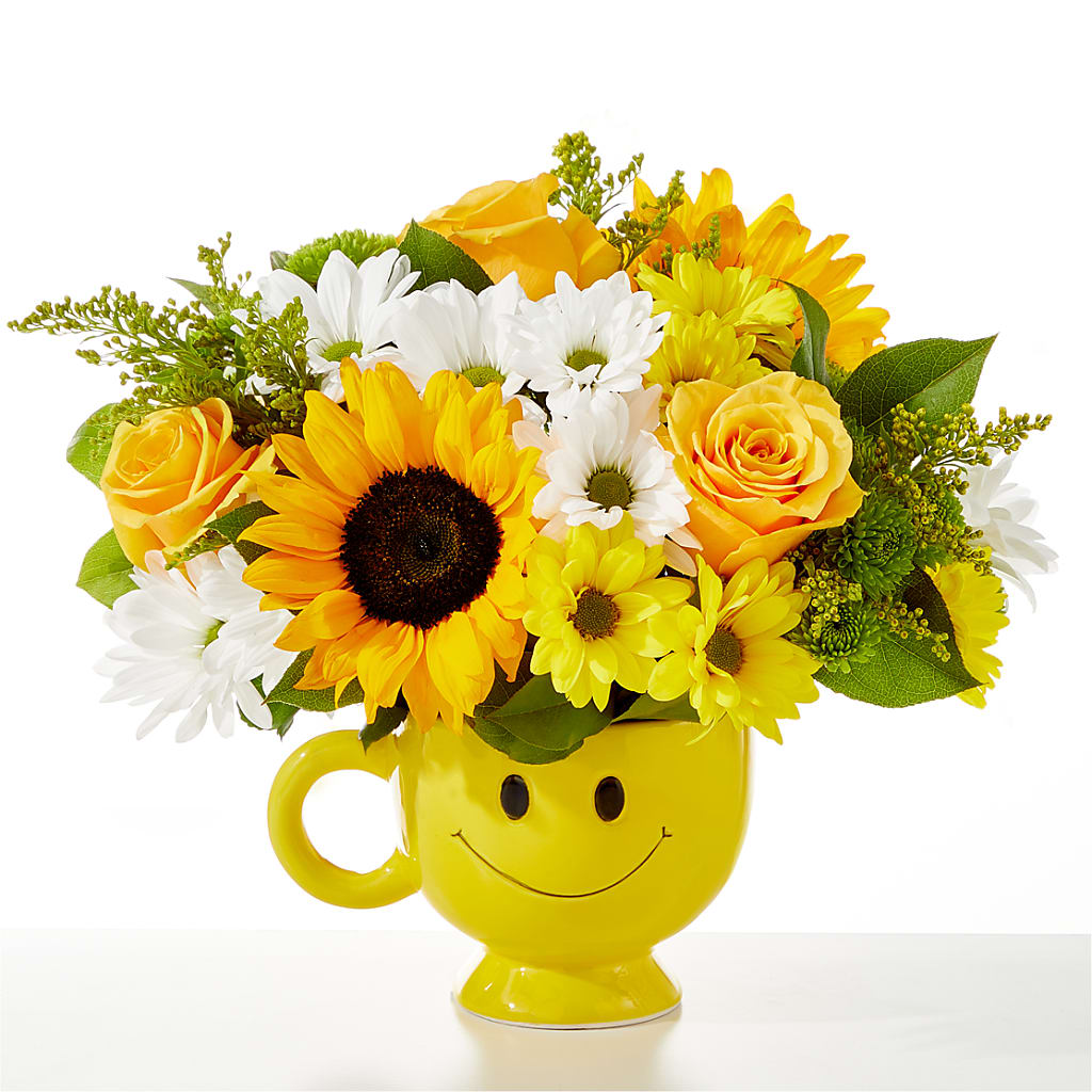 Be Happy Bouquet – J ALEXANDER'S FLORIST, Jackson MI