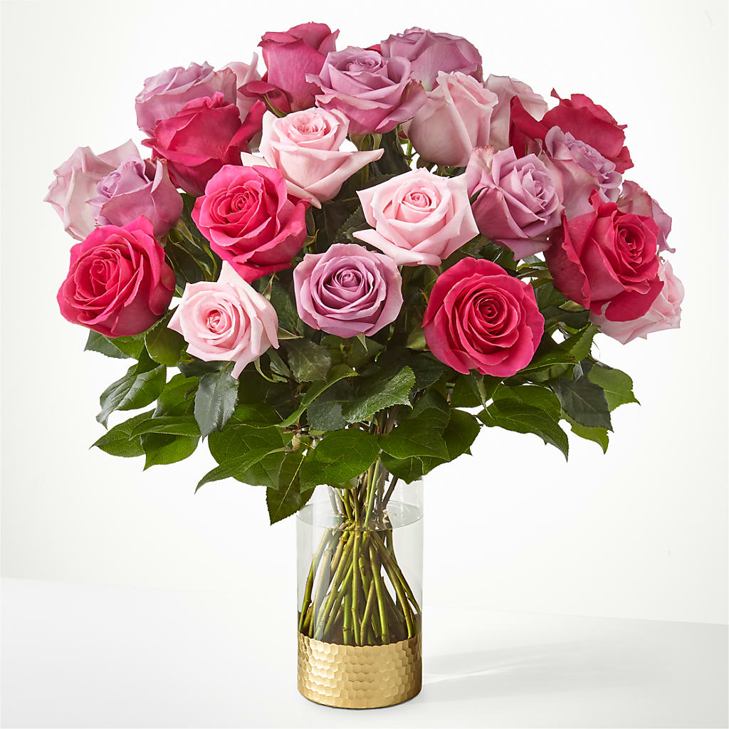 Pure Beauty Mixed Roses – J ALEXANDER'S FLORIST, Jackson MI