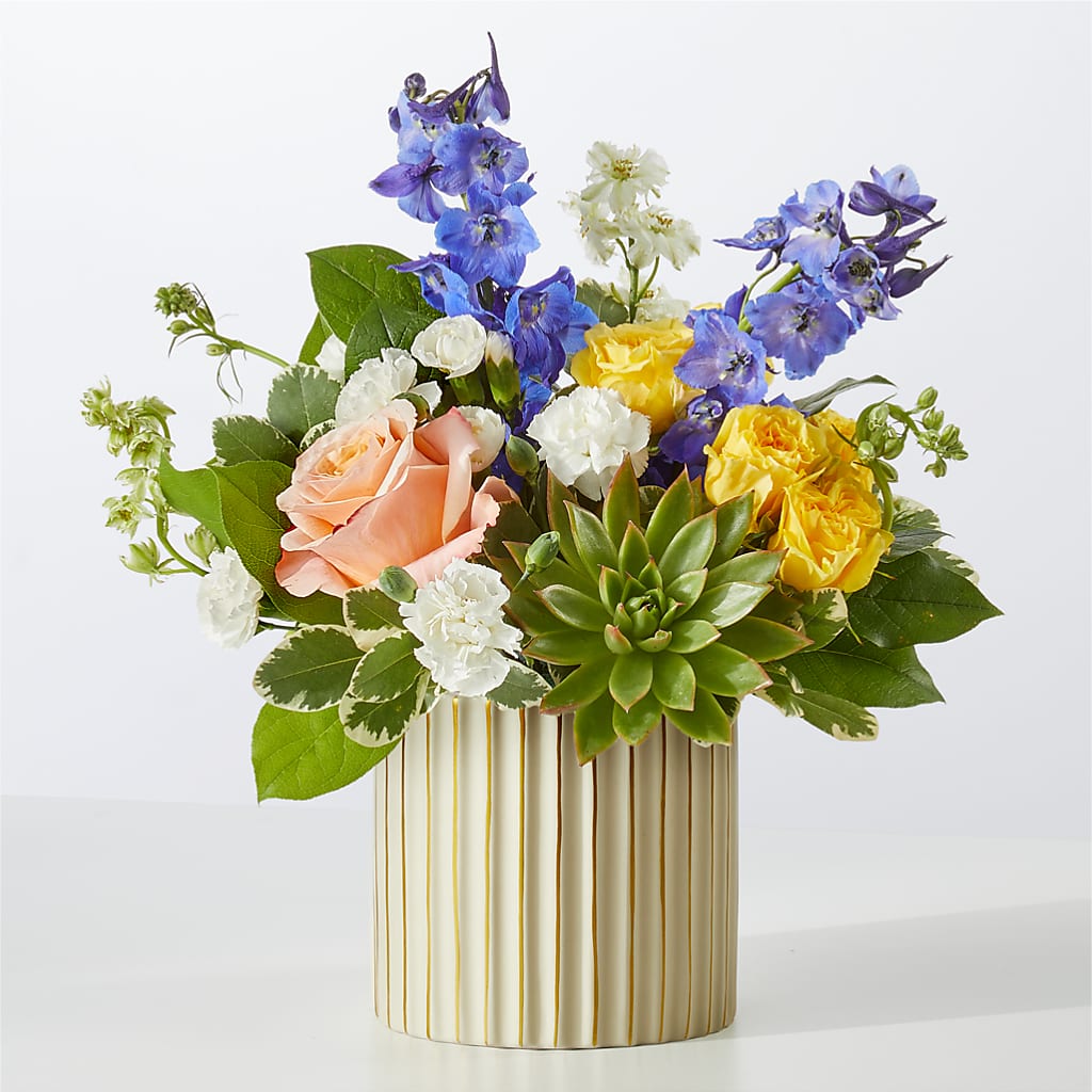 Cobalt Reverie Bouquet – J ALEXANDER'S FLORIST, Jackson MI
