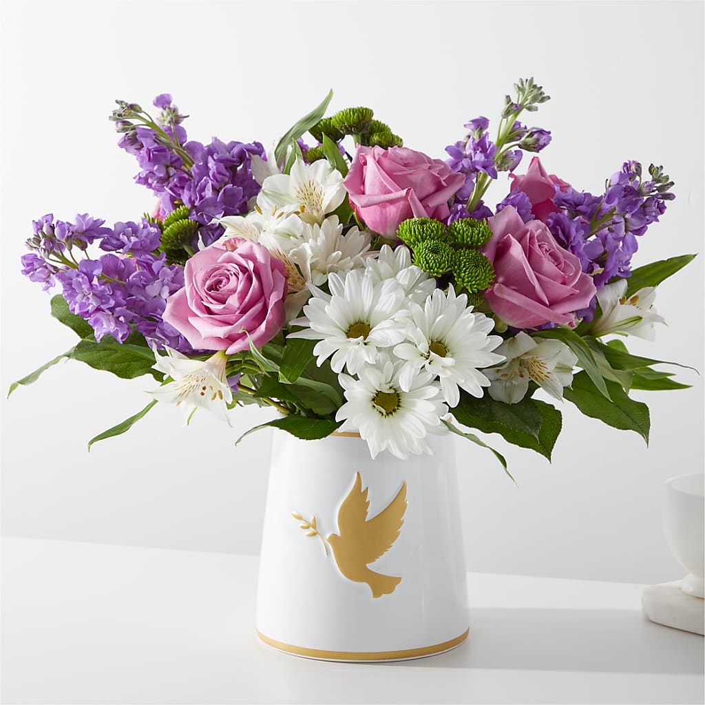 Garden of Peace Bouquet – J ALEXANDER'S FLORIST, Jackson MI
