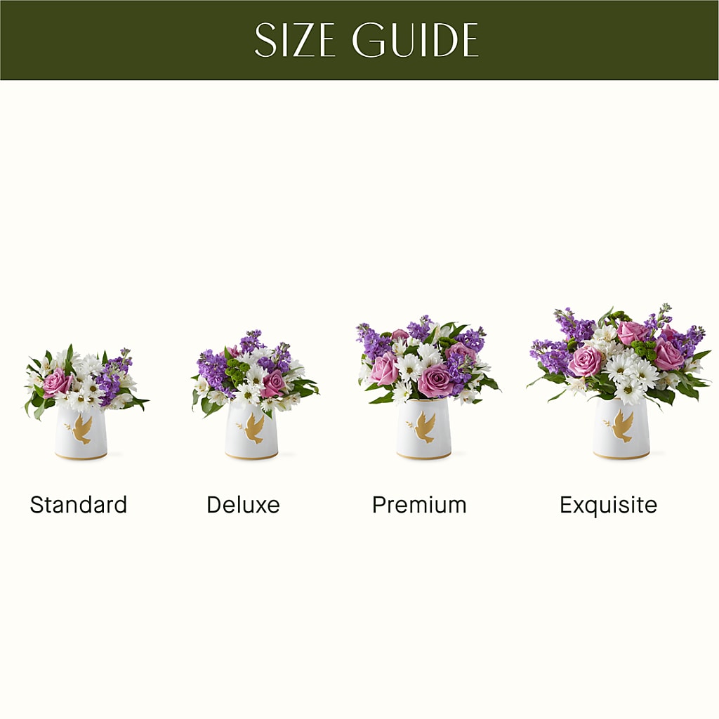 Garden of Peace Bouquet – J ALEXANDER'S FLORIST, Jackson MI