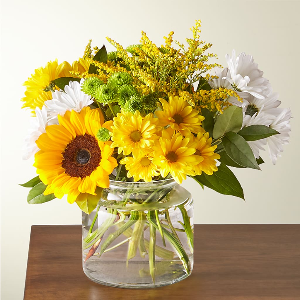 Hello Sunshine Bouquet – J ALEXANDER'S FLORIST, Jackson MI