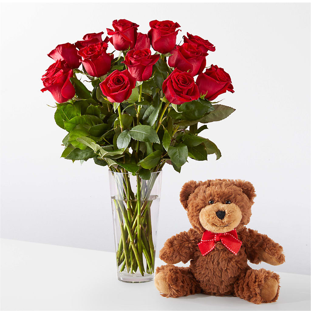 Romantic Long Stem Red Rose Bouquet Bundles – J ALEXANDER'S FLORIST, Jackson MI