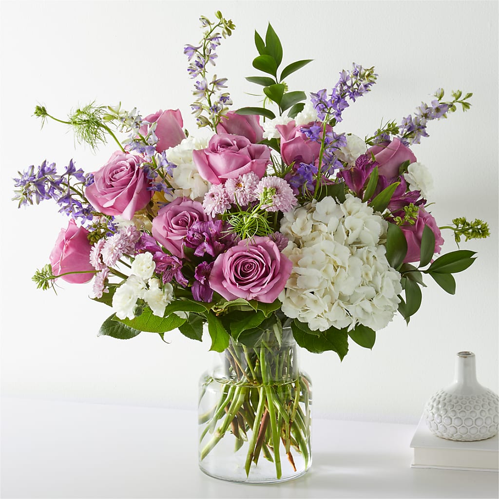 Violet Caress Bouquet – J ALEXANDER'S FLORIST, Jackson MI