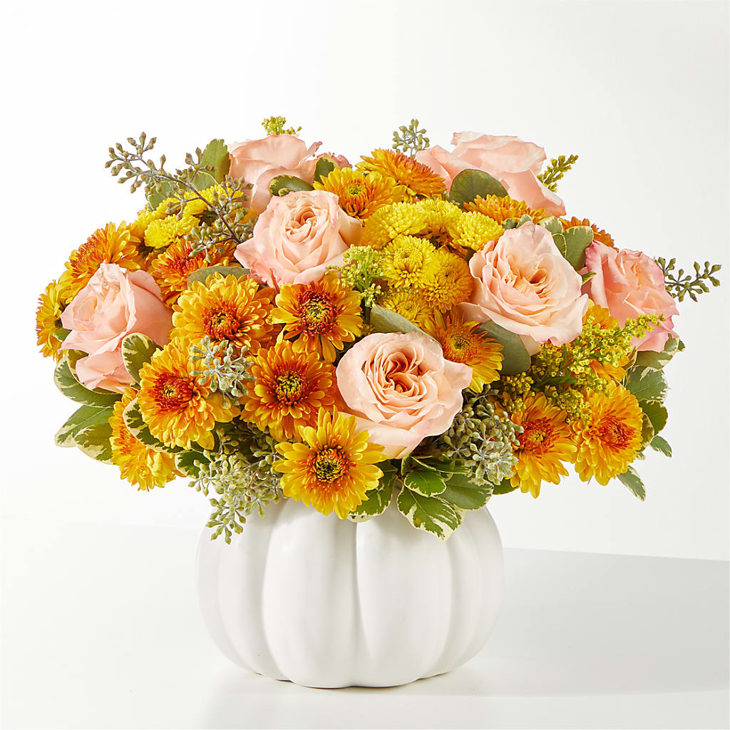 Peachy Pumpkin – J ALEXANDER'S FLORIST, Jackson MI