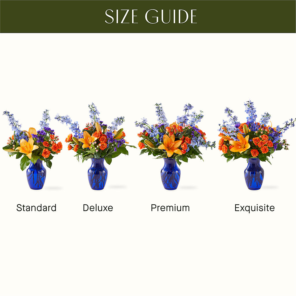 Radiant Citrus Bouquet – J ALEXANDER'S FLORIST, Jackson MI