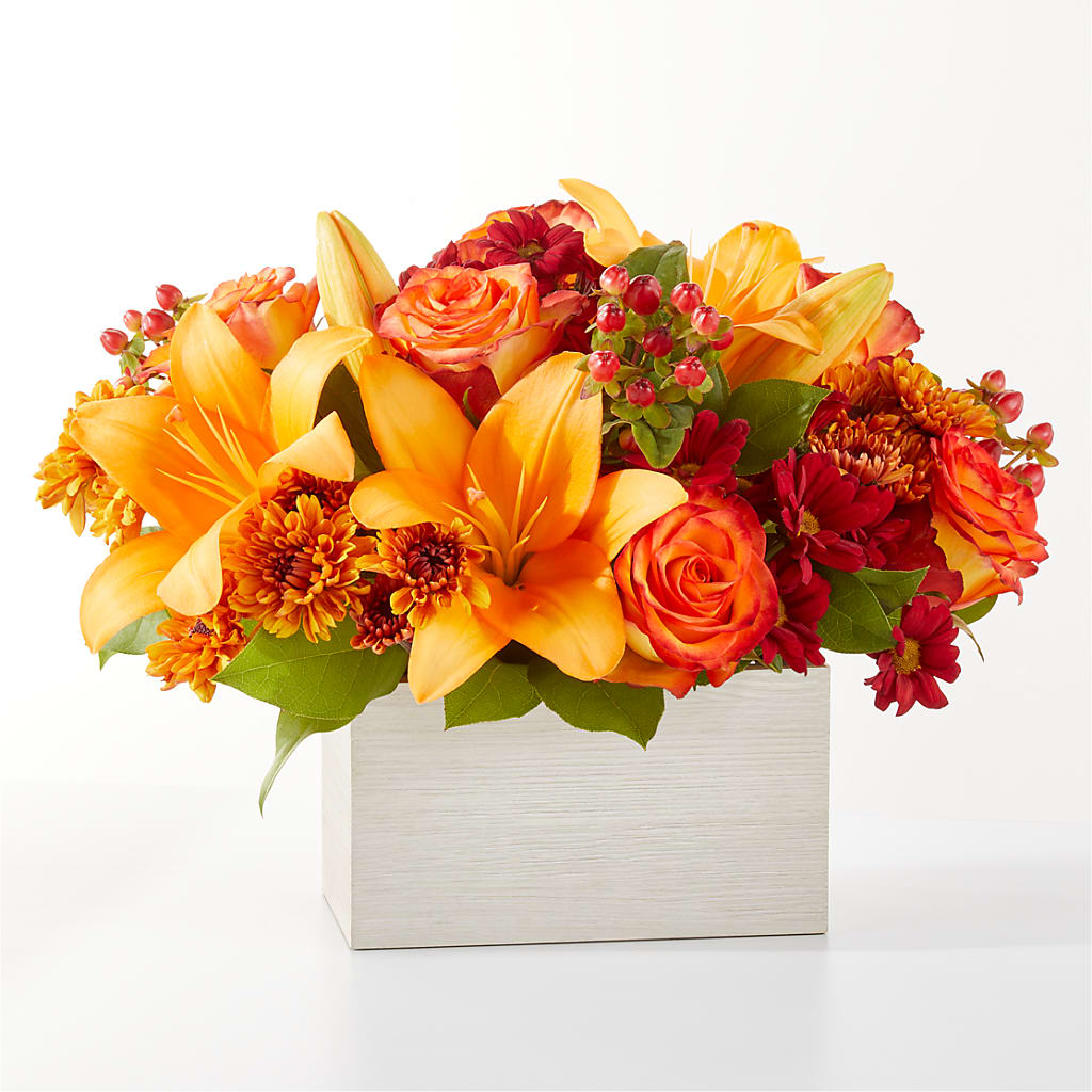 Backyard Bonfire Bouquet – J ALEXANDER'S FLORIST, Jackson MI