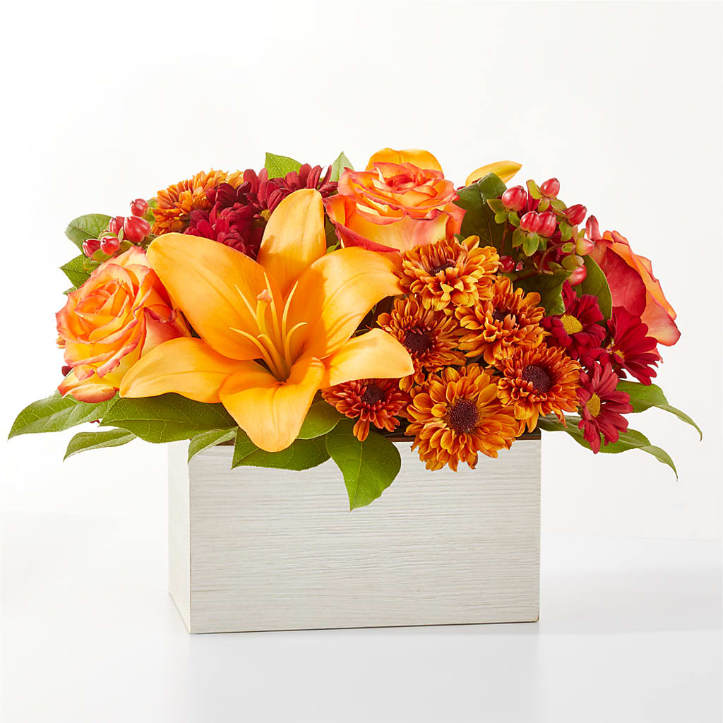 Backyard Bonfire Bouquet – J ALEXANDER'S FLORIST, Jackson MI