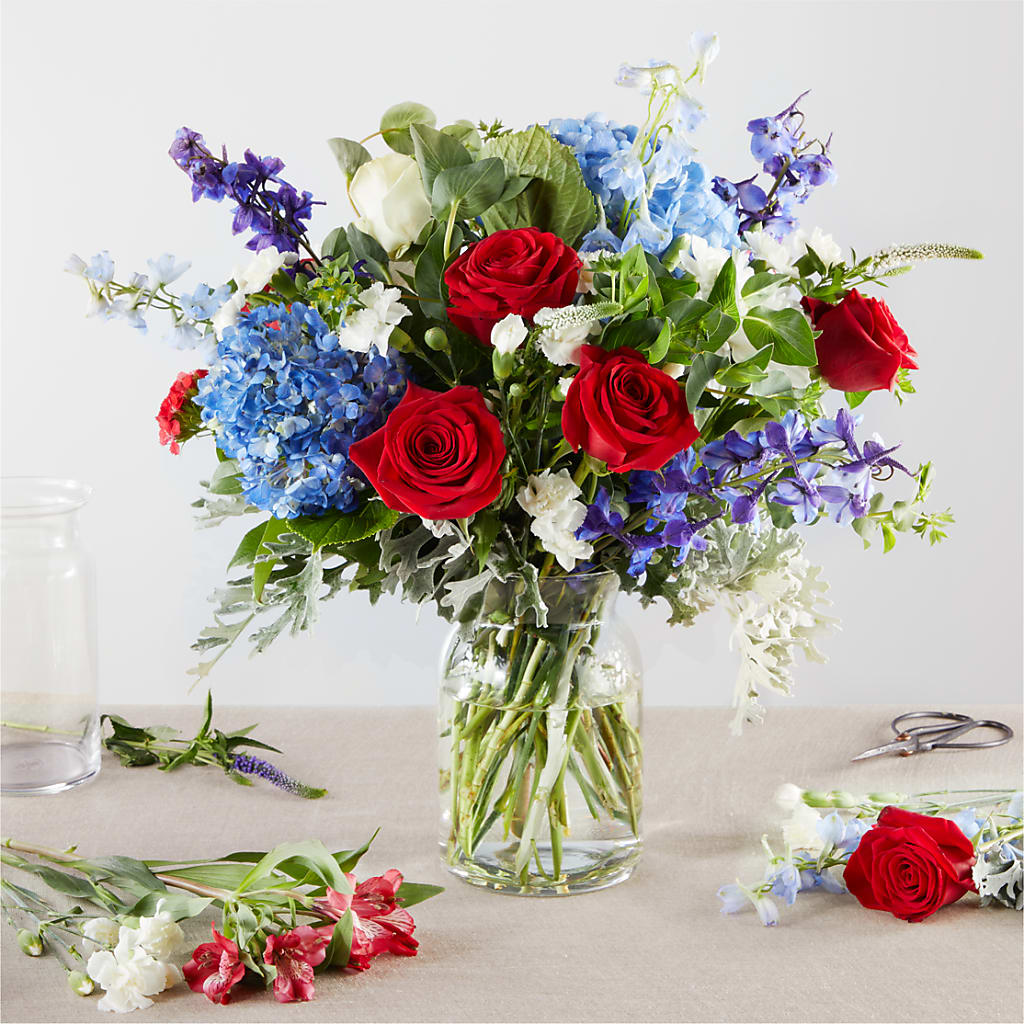 Star Spangled - A Florist Original – J ALEXANDER'S FLORIST, Jackson MI