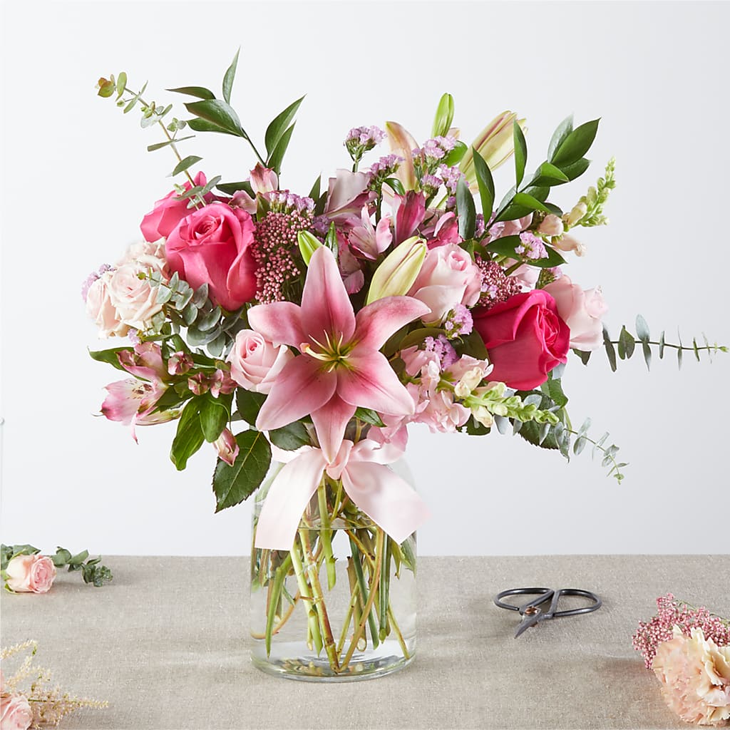 Pink Ribbon - A Florist Original – J ALEXANDER'S FLORIST, Jackson MI