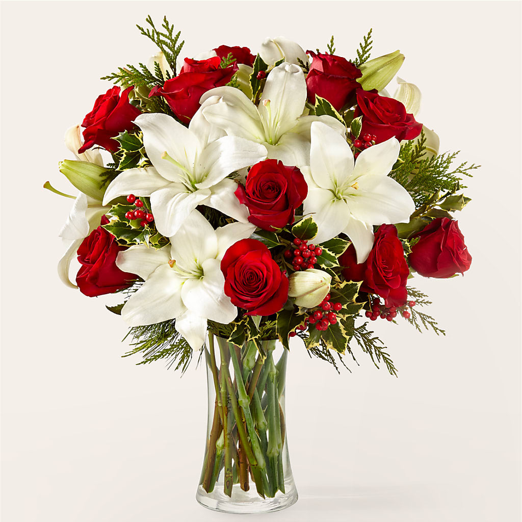 Sparkling Snowflakes Bouquet – J ALEXANDER'S FLORIST, Jackson MI