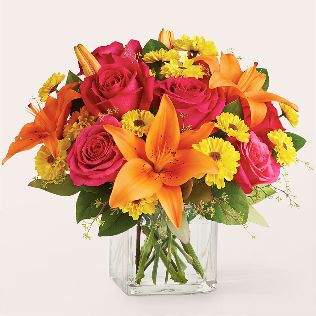 Neon Lights Bouquet – J ALEXANDER'S FLORIST, Jackson MI