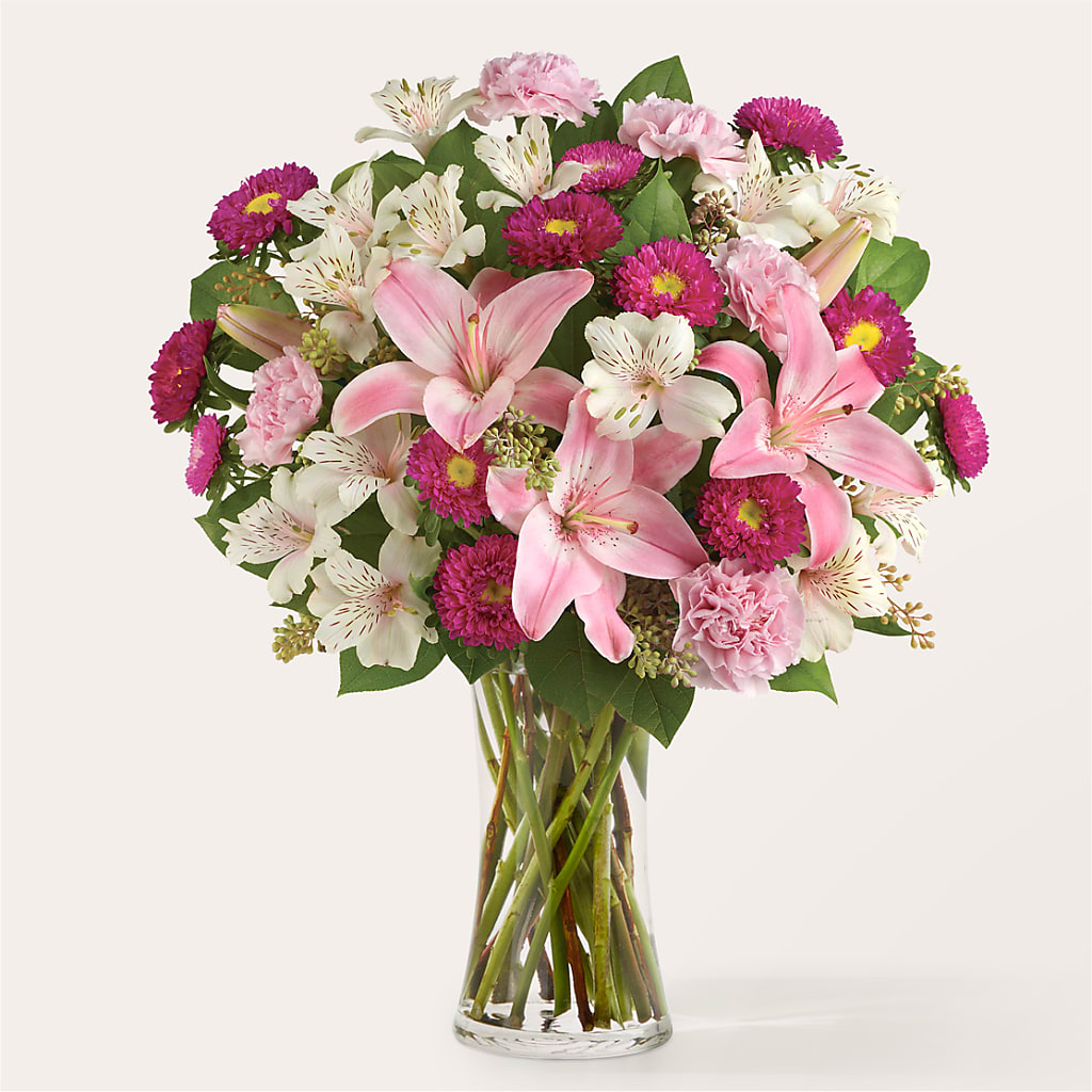 Feeling Fuchsia Bouquet – J ALEXANDER'S FLORIST, Jackson MI