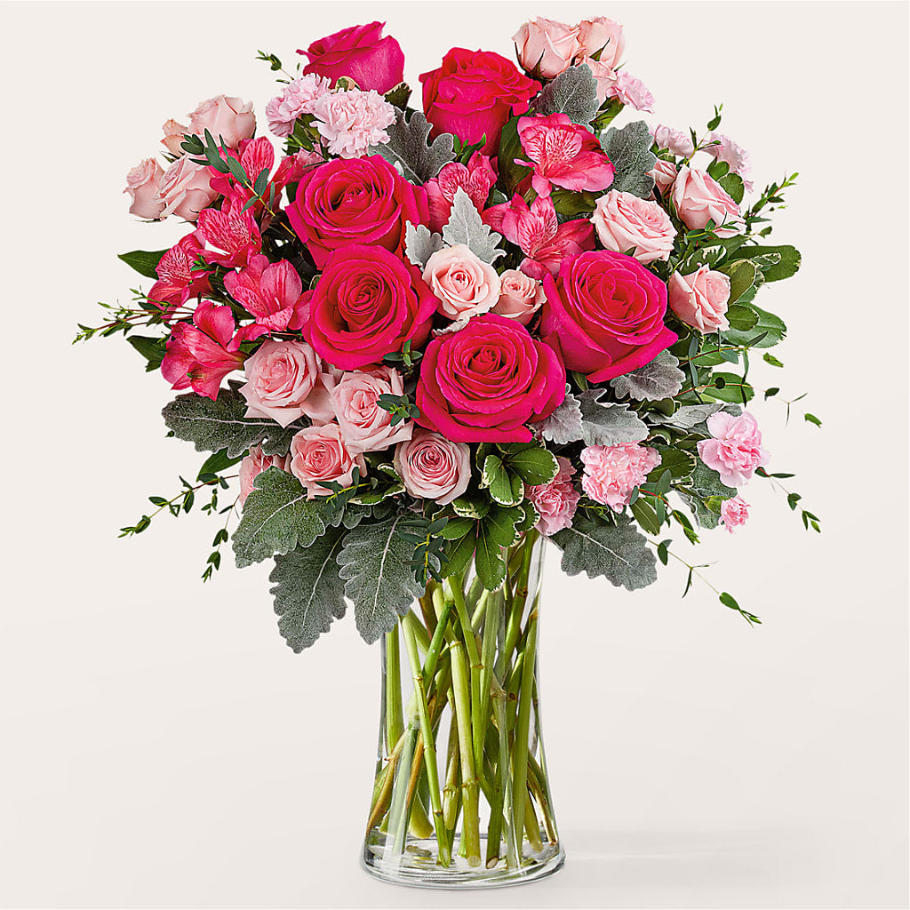 Tickled Pink Bouquet – J ALEXANDER'S FLORIST, Jackson MI