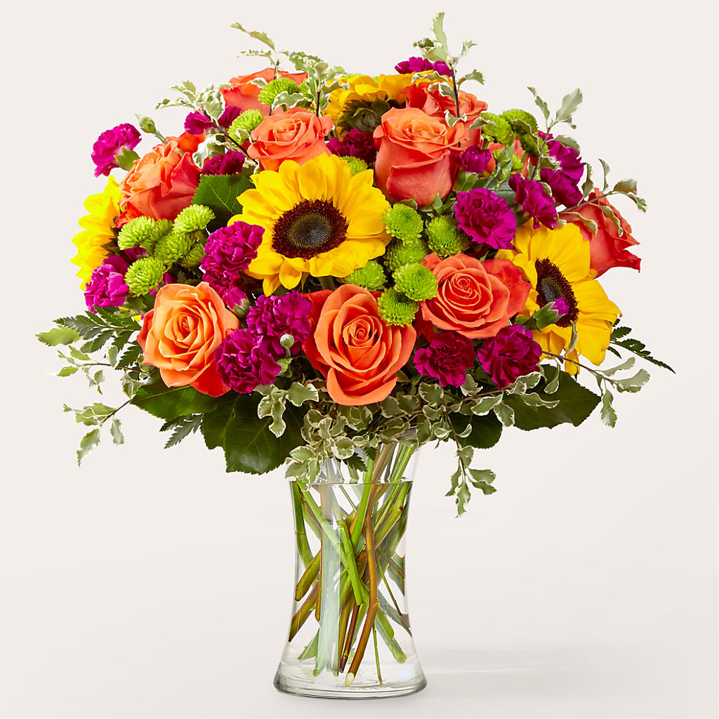 Warmth & Light Bouquet – J ALEXANDER'S FLORIST, Jackson MI