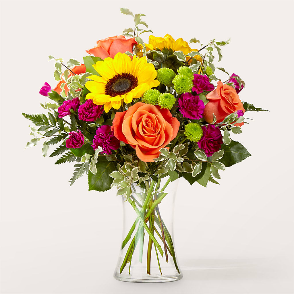 Warmth & Light Bouquet – J ALEXANDER'S FLORIST, Jackson MI