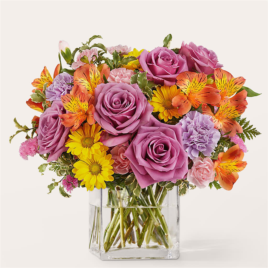Shades of Happiness Bouquet – J ALEXANDER'S FLORIST, Jackson MI