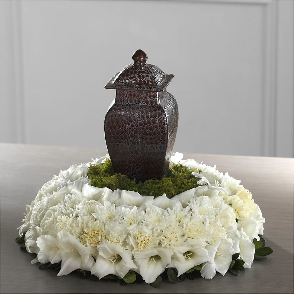 Encircling Grace Arrangement – J ALEXANDER'S FLORIST, Jackson MI