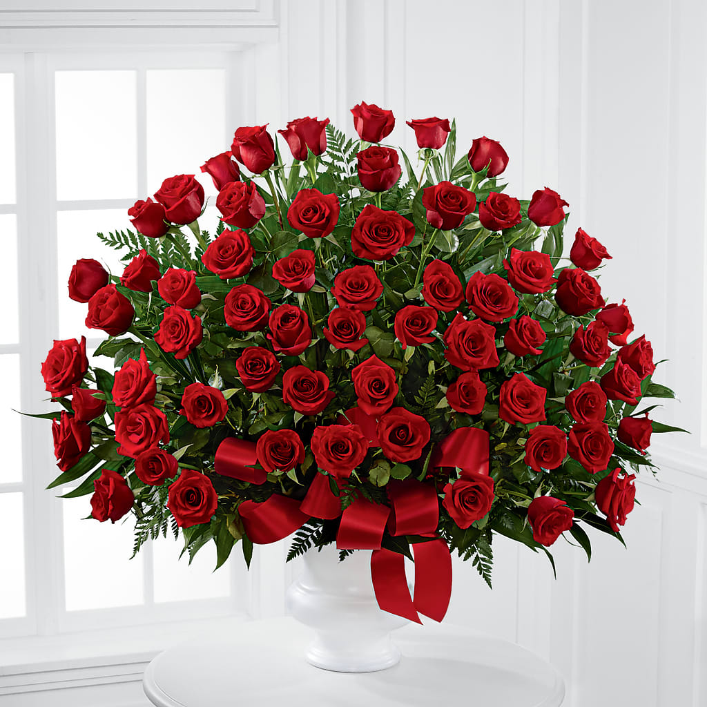 Blessed with Love Arrangement – J ALEXANDER'S FLORIST, Jackson MI