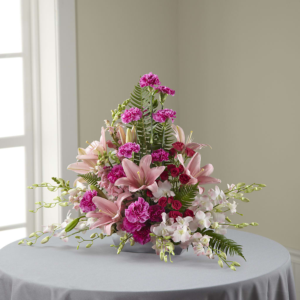 Uplifting Moments Arrangement – J ALEXANDER'S FLORIST, Jackson MI