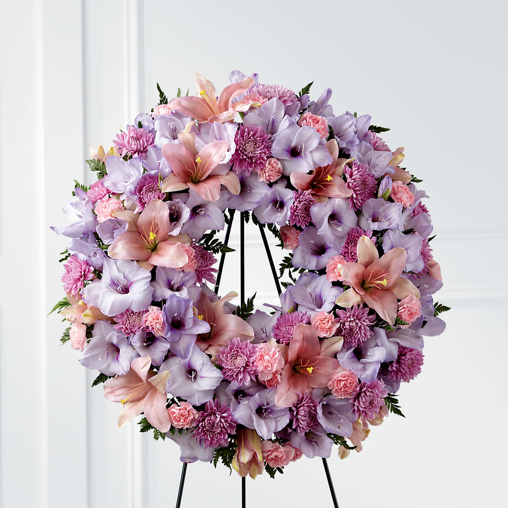 Beloved Friend Wreath – J ALEXANDER'S FLORIST, Jackson MI