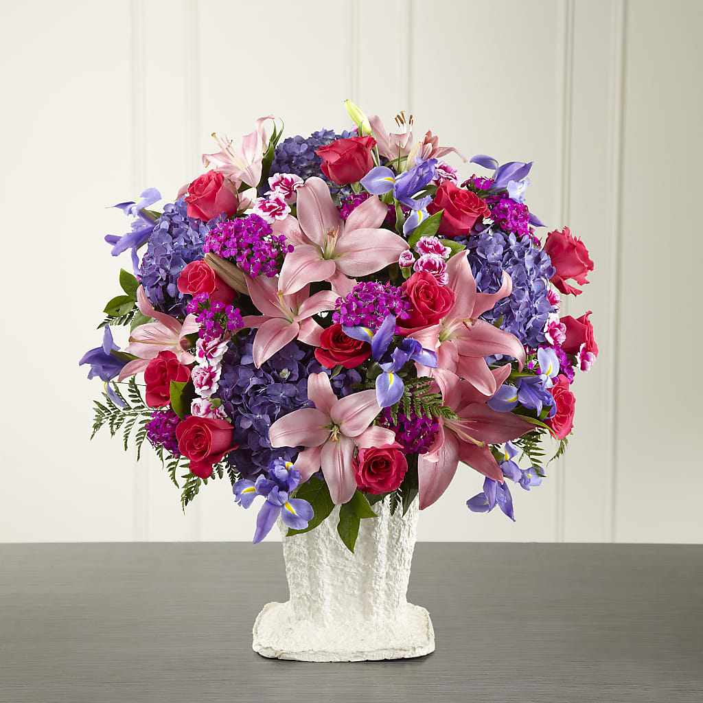 We Fondly Remember Arrangement – J ALEXANDER'S FLORIST, Jackson MI