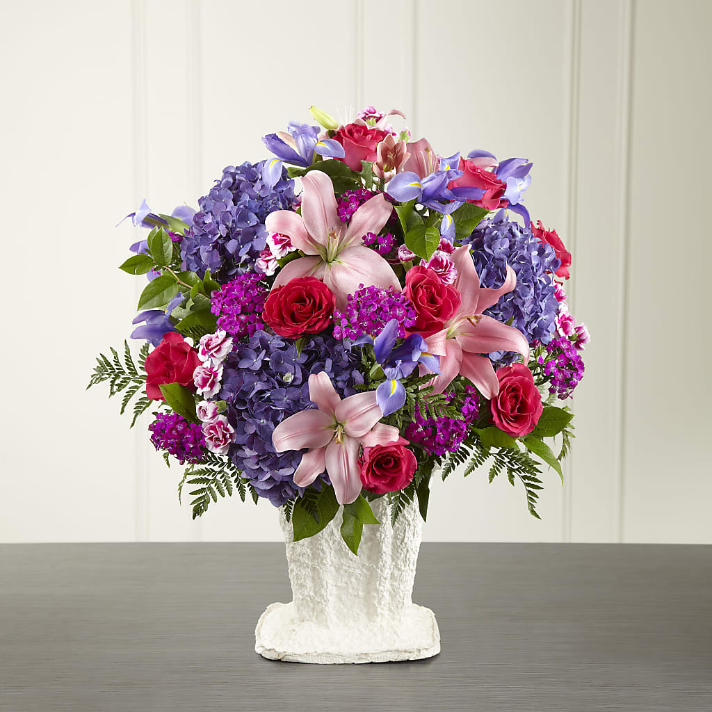 We Fondly Remember Arrangement – J ALEXANDER'S FLORIST, Jackson MI