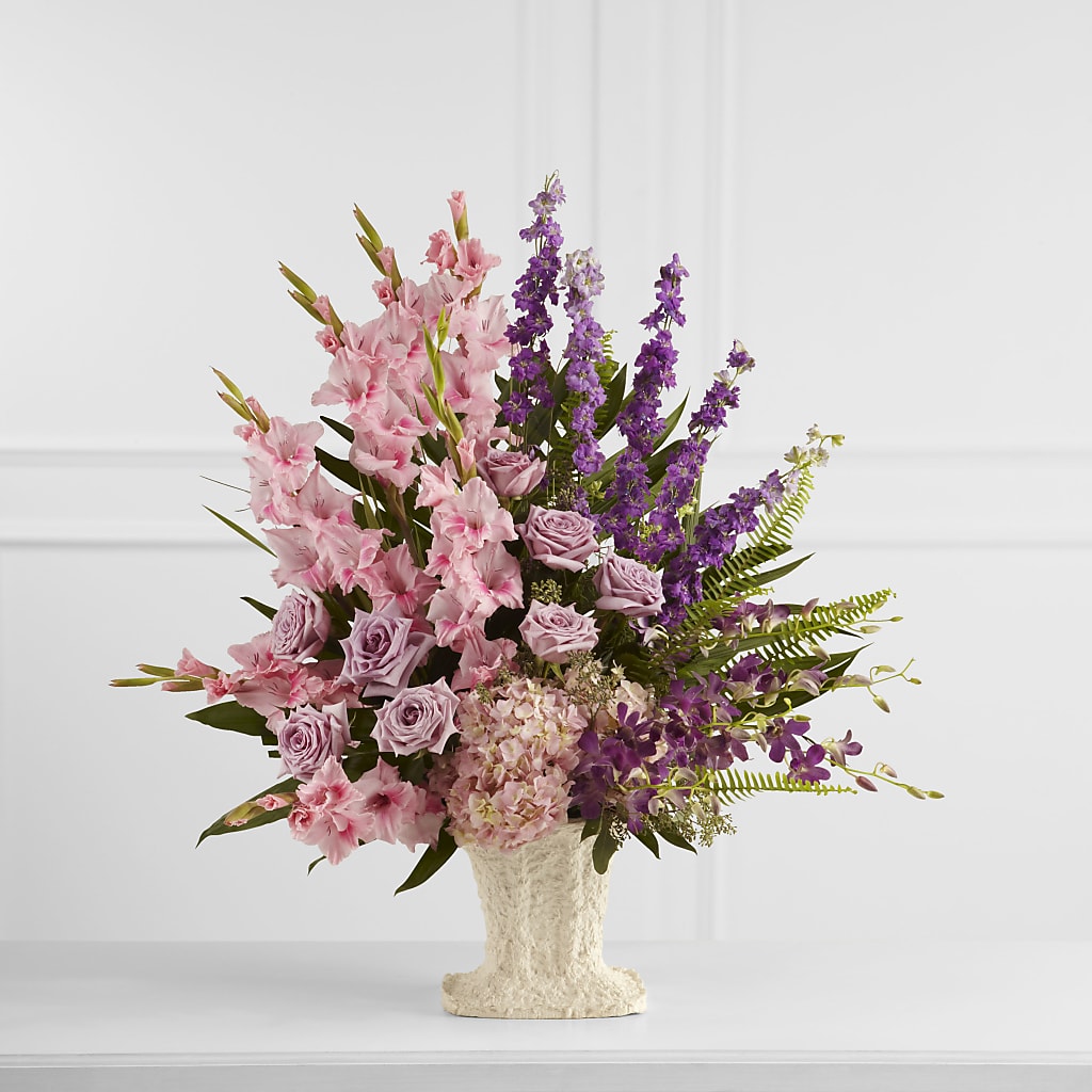 Flowing Garden Arrangement – J ALEXANDER'S FLORIST, Jackson MI