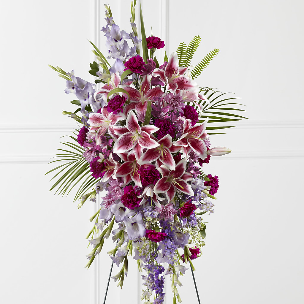 Tender Touch Standing Spray – J ALEXANDER'S FLORIST, Jackson MI