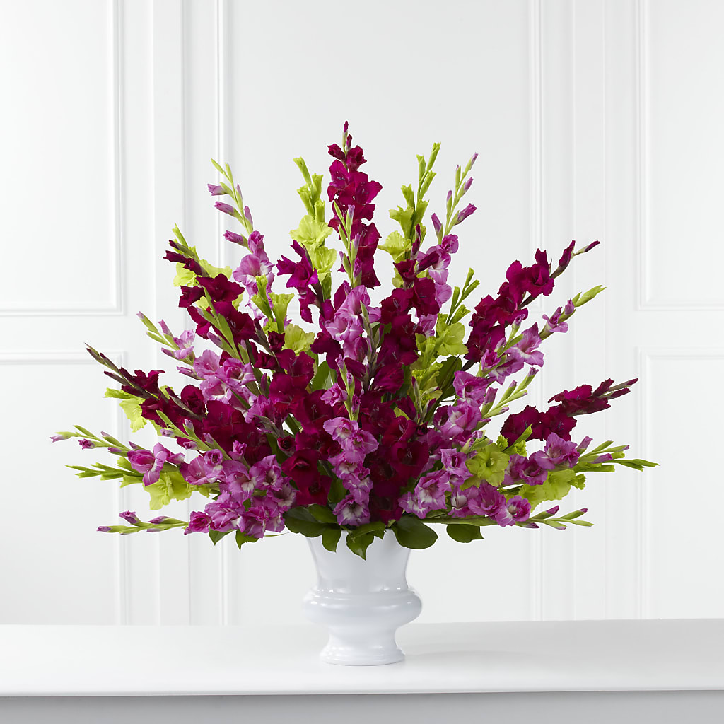 Solemn Offering Arrangement – J ALEXANDER'S FLORIST, Jackson MI