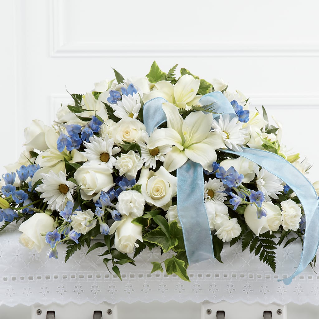 Tender Treasure Casket Spray – J ALEXANDER'S FLORIST, Jackson MI