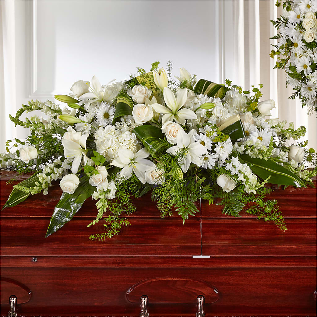 Abundance Casket Spray – J ALEXANDER'S FLORIST, Jackson MI