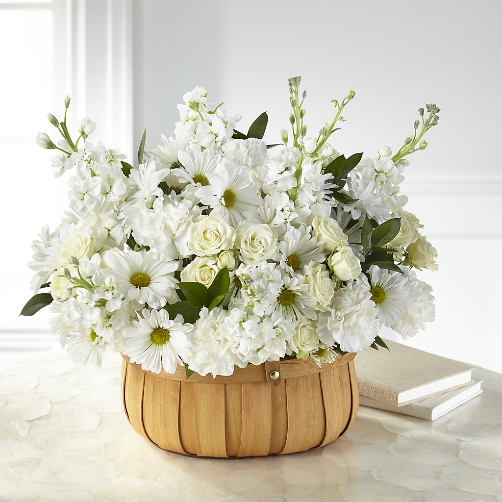Graceful Garden Basket – J ALEXANDER'S FLORIST, Jackson MI