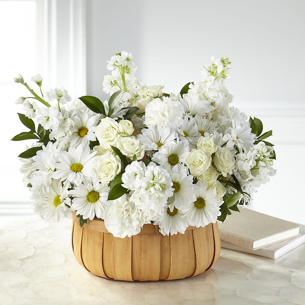 Graceful Garden Basket – J ALEXANDER'S FLORIST, Jackson MI