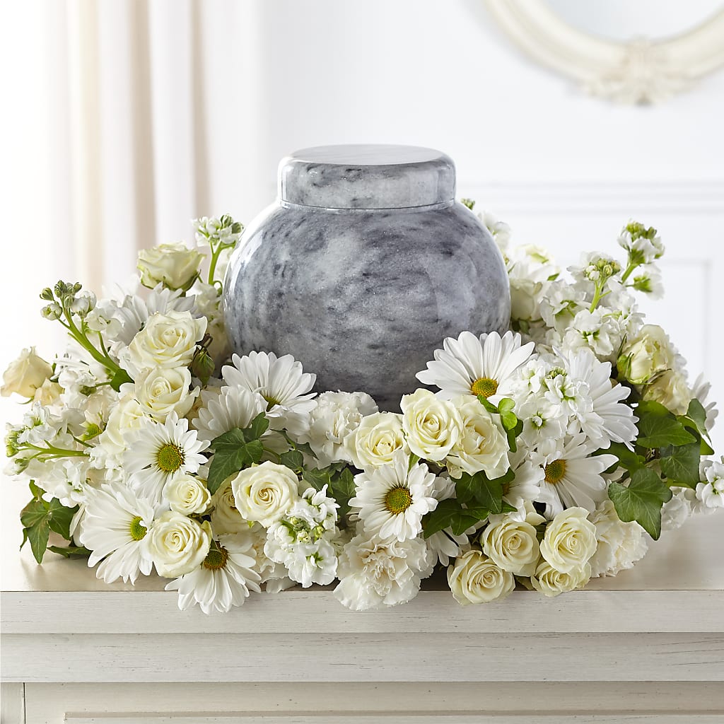 Timeless Tribute Cremation Adornment – J ALEXANDER'S FLORIST, Jackson MI