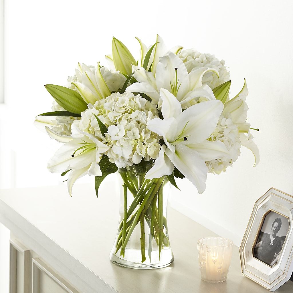 Compassionate Lily Bouquet – J ALEXANDER'S FLORIST, Jackson MI