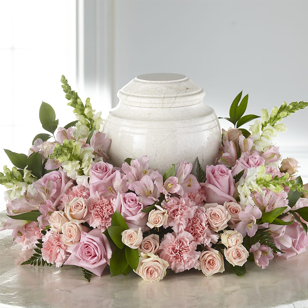 Blooms of Hope Cremation Adornment – J ALEXANDER'S FLORIST, Jackson MI