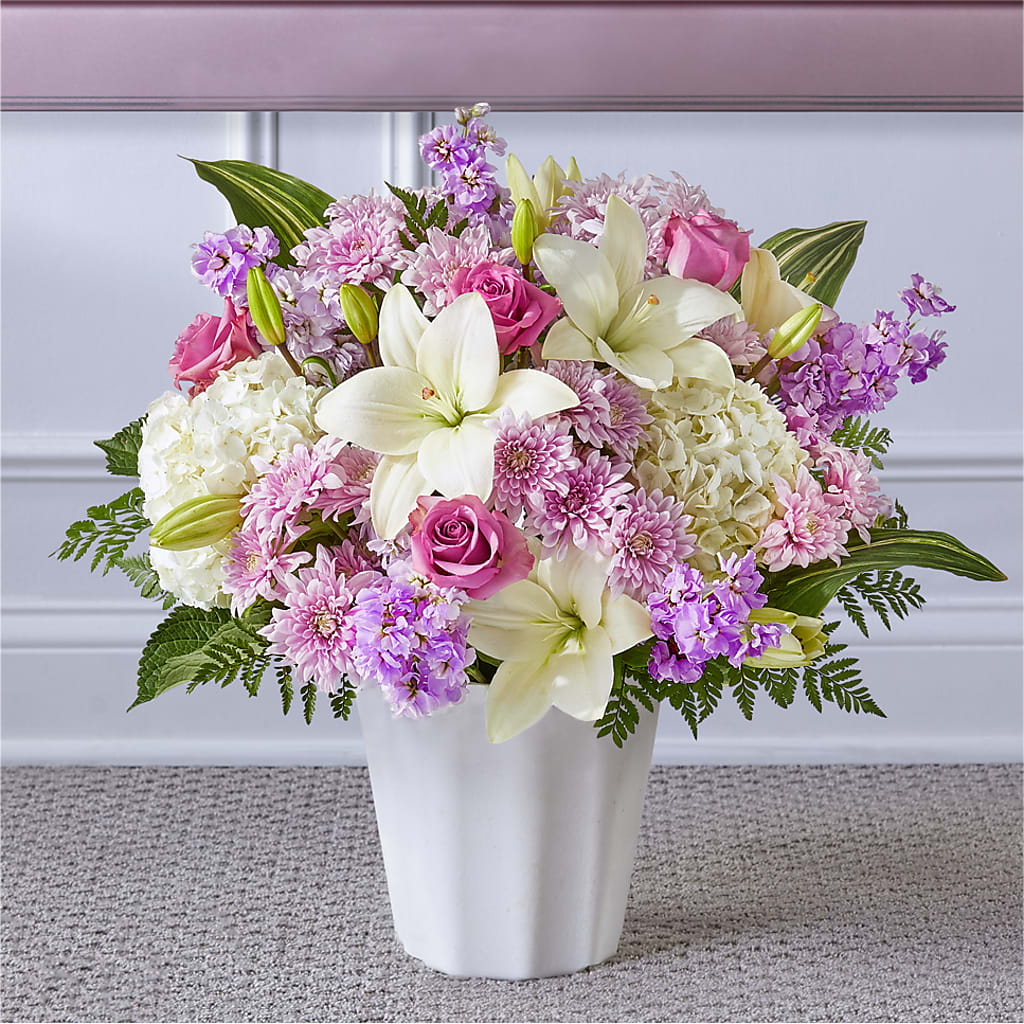 Heaven Sent Floor Basket – J ALEXANDER'S FLORIST, Jackson MI