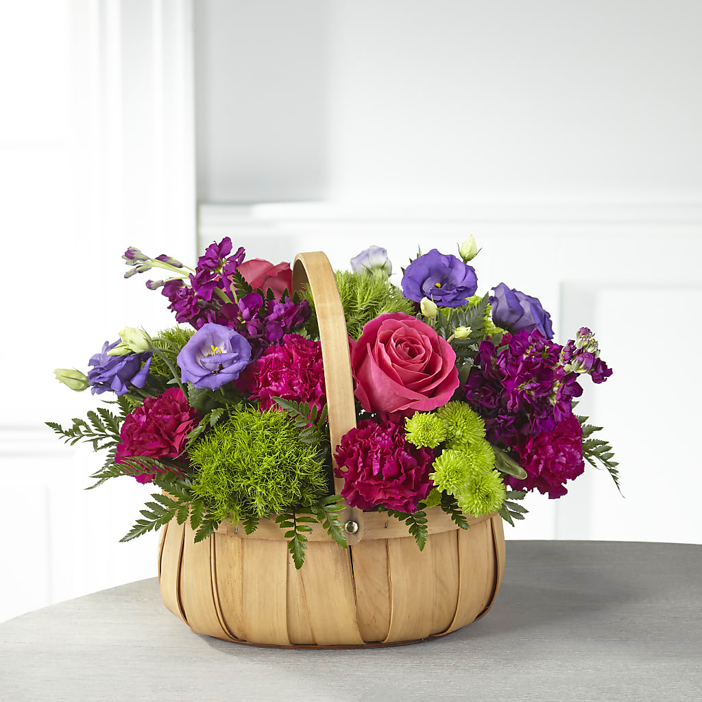 Serene Sanctuary Basket – J ALEXANDER'S FLORIST, Jackson MI