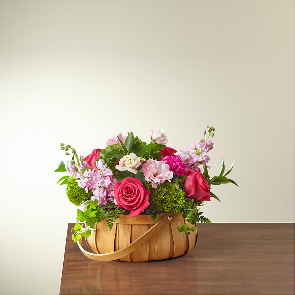 Radiance in Bloom Basket – J ALEXANDER'S FLORIST, Jackson MI