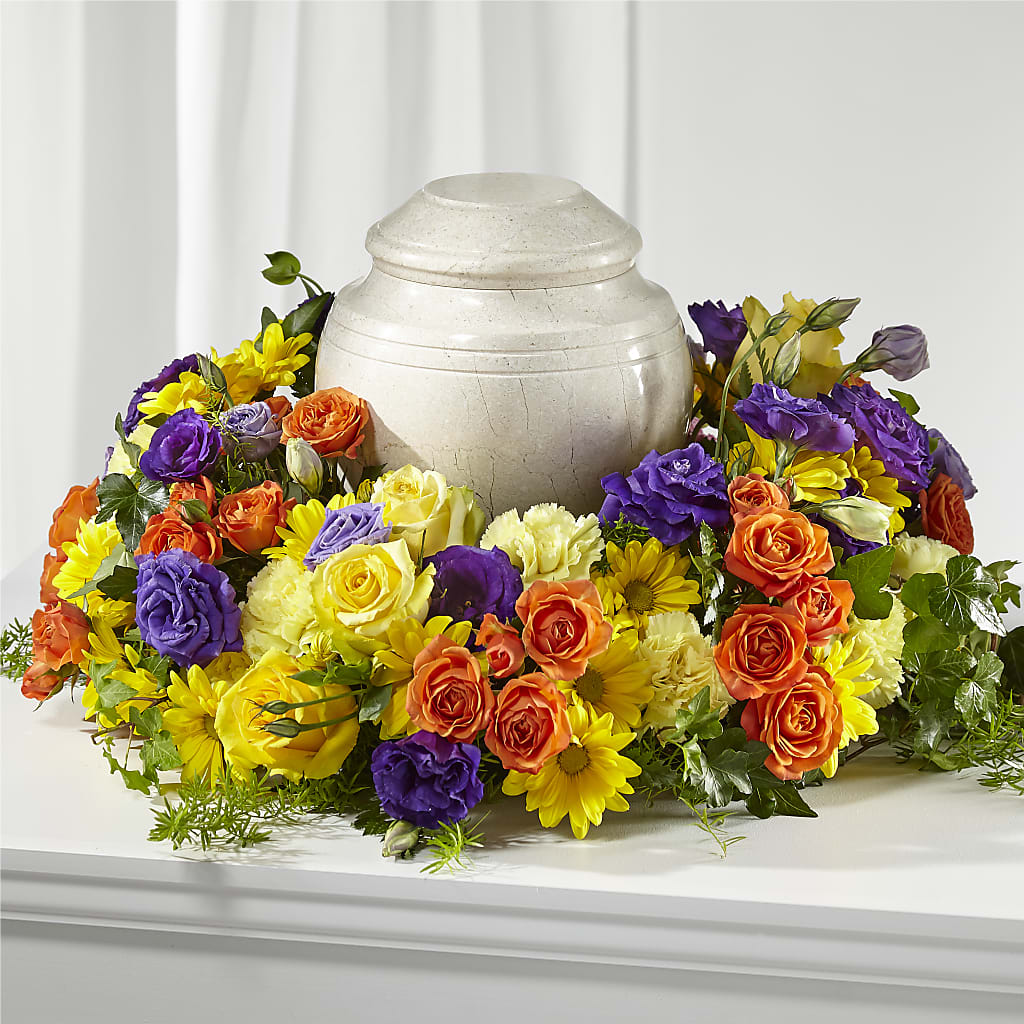 Blossoms of Remembrance Cremation Adornment – J ALEXANDER'S FLORIST, Jackson MI