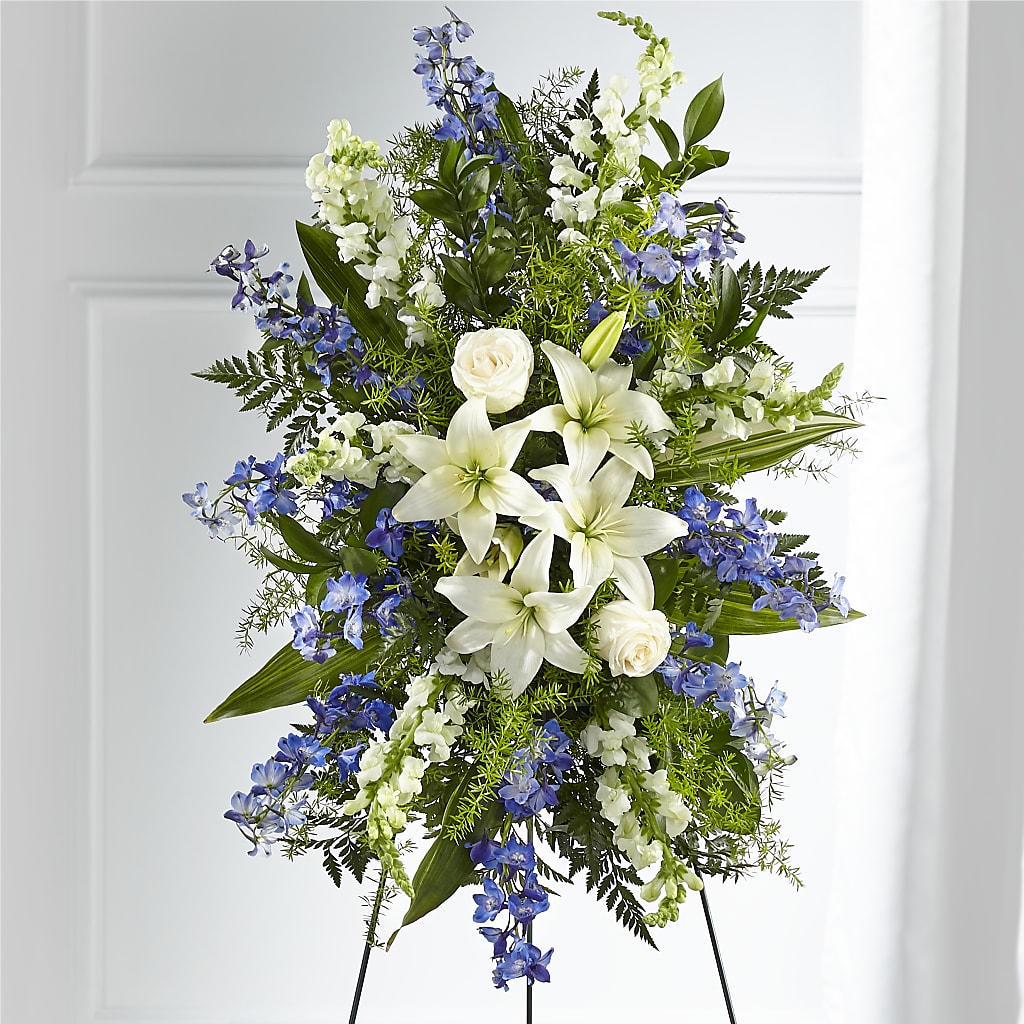 Faithful Friend Standing Spray – J ALEXANDER'S FLORIST, Jackson MI